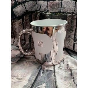 Victorias Secret PINK Metallic Jumbo Spell Out 30 FL OZ. Pink W White Letter EUC